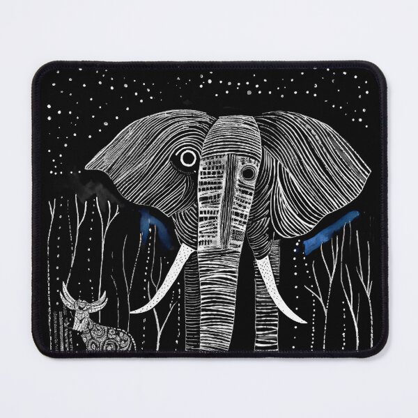 Item preview, "Whimsical Elephant # 31" designed and sold by Glen Allison.