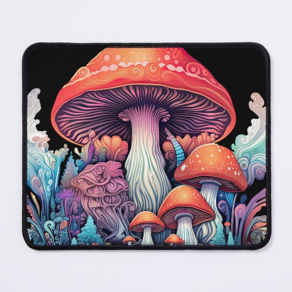Item preview, Fairy Mushroom Vibrant Vector Style 3 designed and sold by eyestetix.