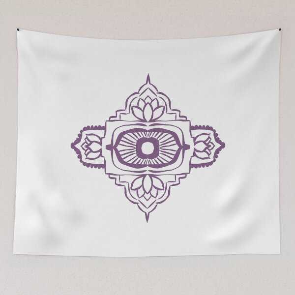 Item preview, Ajna Padma - Snow + Plum designed and sold by Irene Estelle.