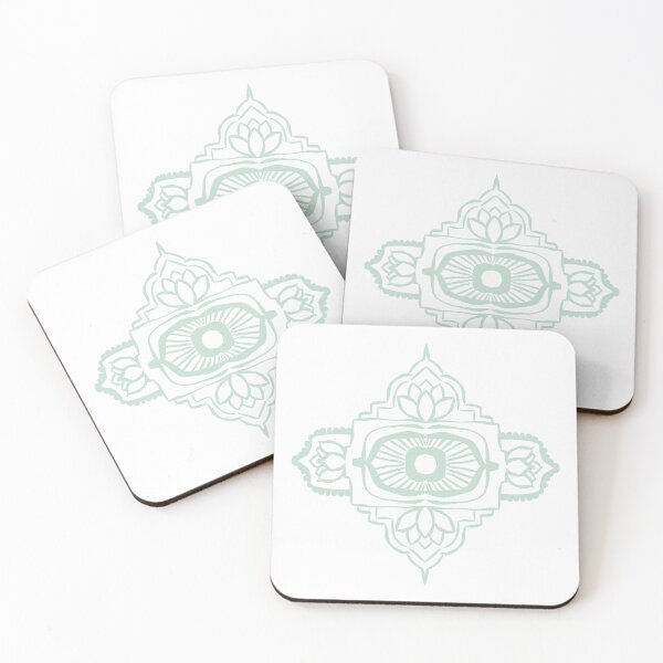 Item preview, Ajna Padma - Snow + Mint designed and sold by Irene Estelle.