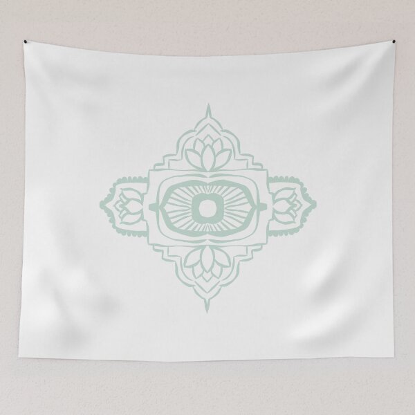 Item preview, Ajna Padma - Snow + Mint designed and sold by Irene Estelle.