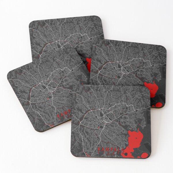 Item preview, Kampala City Map of Uganda - Oriental designed and sold by deMAP.