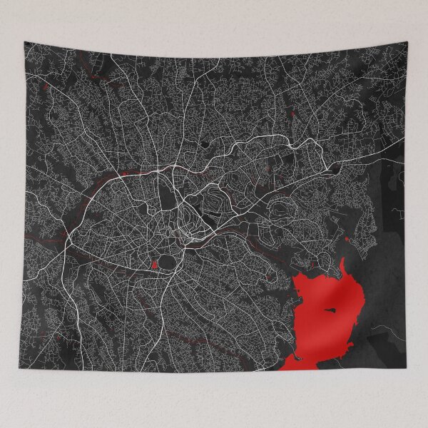 Item preview, Kampala City Map of Uganda - Oriental designed and sold by deMAP.