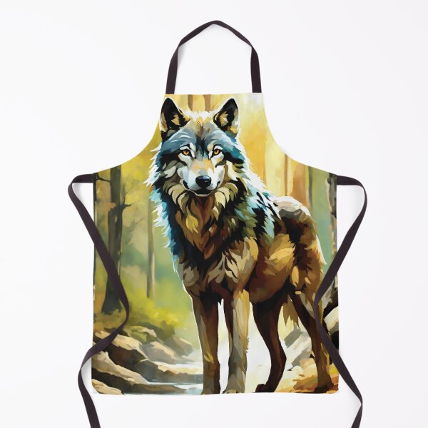 Item preview, Wolf in a Fall Forest designed and sold by alw951.