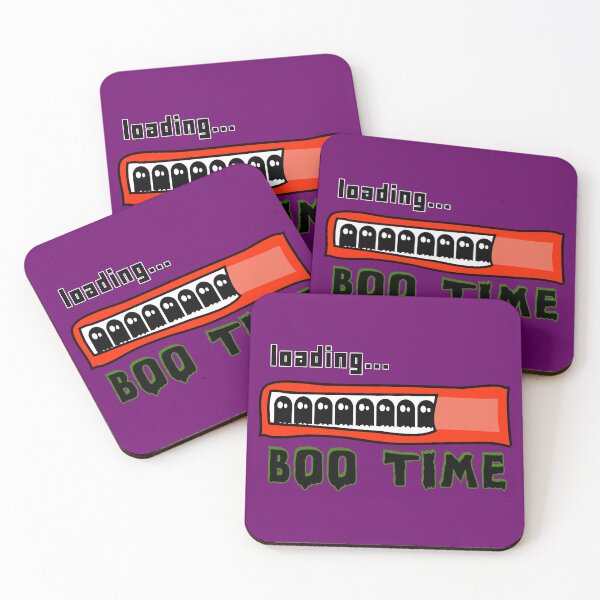 Item preview, Boo Time Loading Bar - Ghostly Anticipation No 1 designed and sold by Fun Funky Designs.