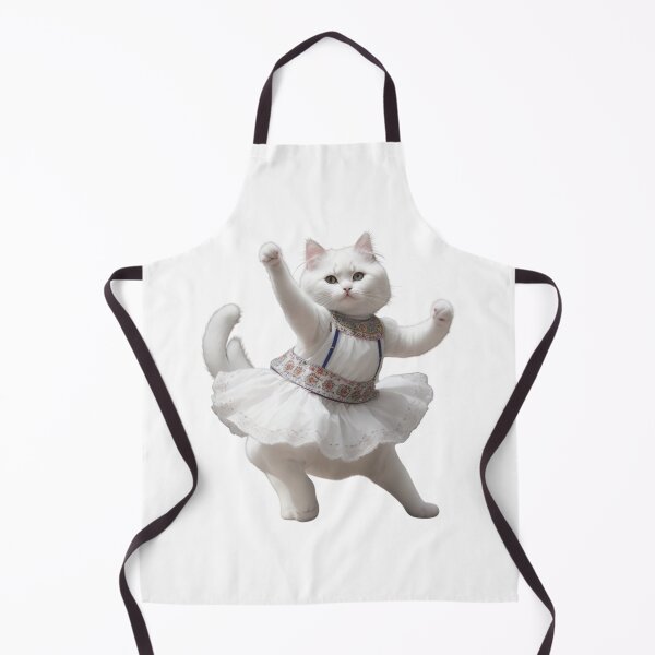 Item preview, Clipart of a cute dancing cat designed and sold by Vegasstickers.