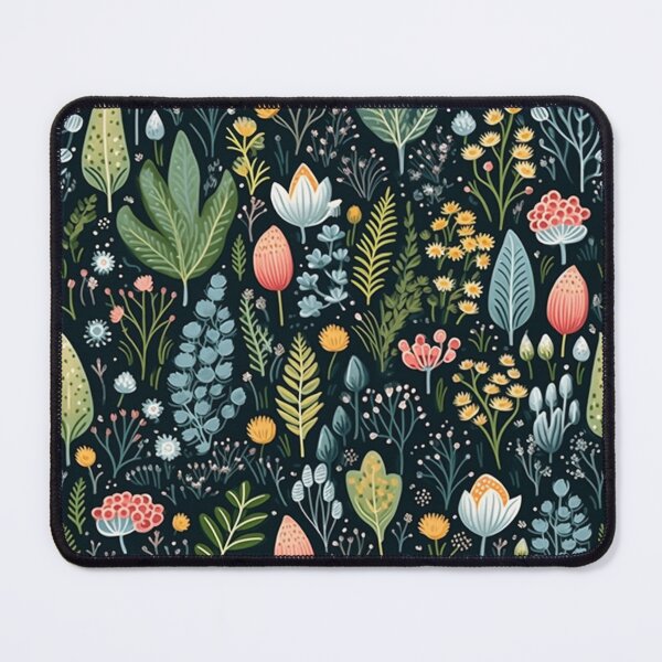 Item preview, Floral Theme Seamless Pattern designed and sold by exitbird.