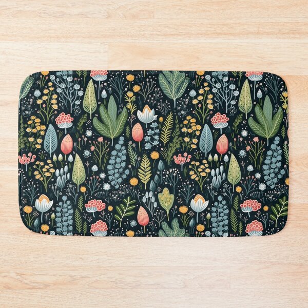 Item preview, Floral Theme Seamless Pattern designed and sold by exitbird.