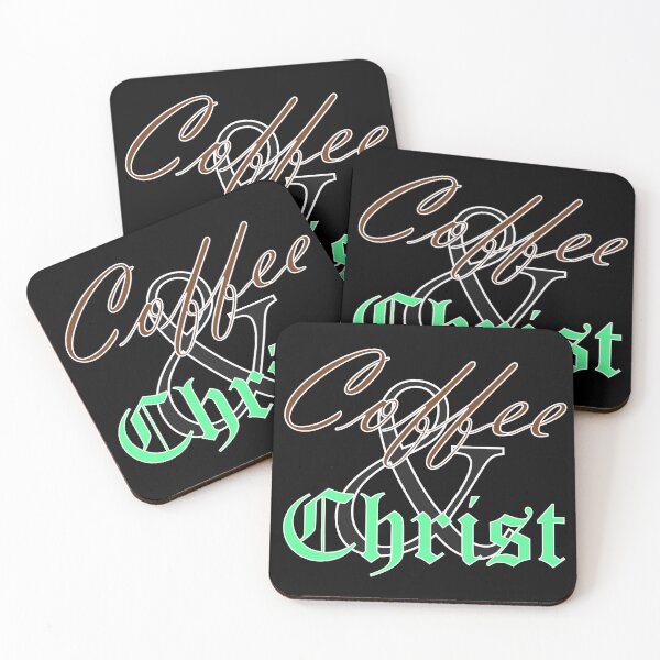 Item preview, Faith, hope, love, Coffee and Christ 1 Aqua designed and sold by Hypnotees.