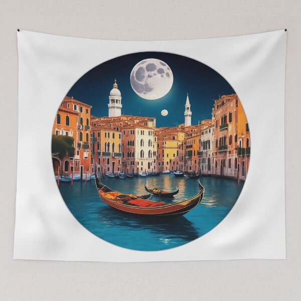 Item preview, Renaissance Venezia Night Moon designed and sold by Ridiculam Toga.