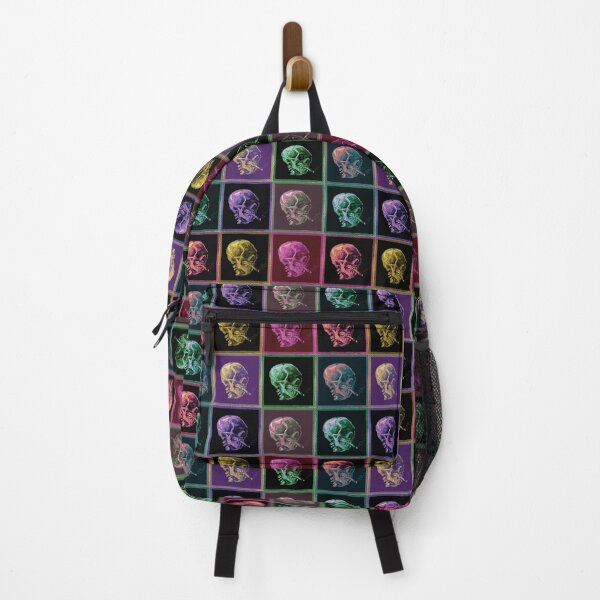 Item preview, Vincent Van Gogh Skull Checkerboard Pattern Pixel Art designed and sold by HeatherUnderground.