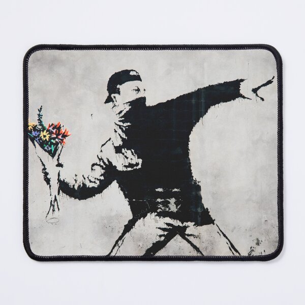 Item preview, Flower Thrower - Original Banksy Mural designed and sold by WE-ARE-BANKSY.