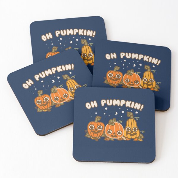Item preview, Oh Pumpkins!! Kawaii Cute Carved Pumpkins for Halloween designed and sold by WeirdPunderful.