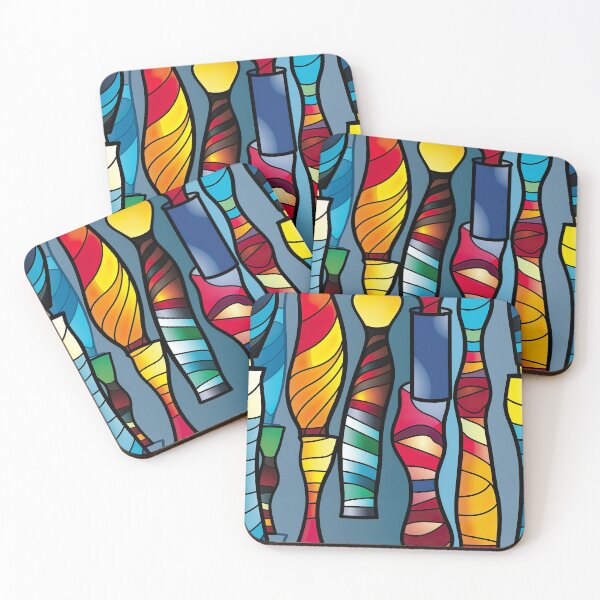 Item preview, Modern design reminiscent of a striped glass pattern designed and sold by Pflugart.
