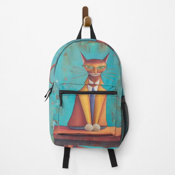 Item preview, Intersection of Boho and Mid-Century Atomic Cat Design designed and sold by Tamas Das.