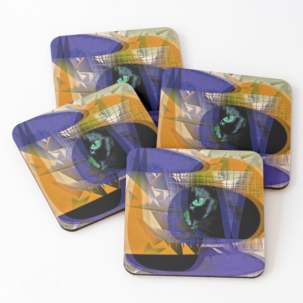 Item preview, Black cat-1c designed and sold by chasoffart.