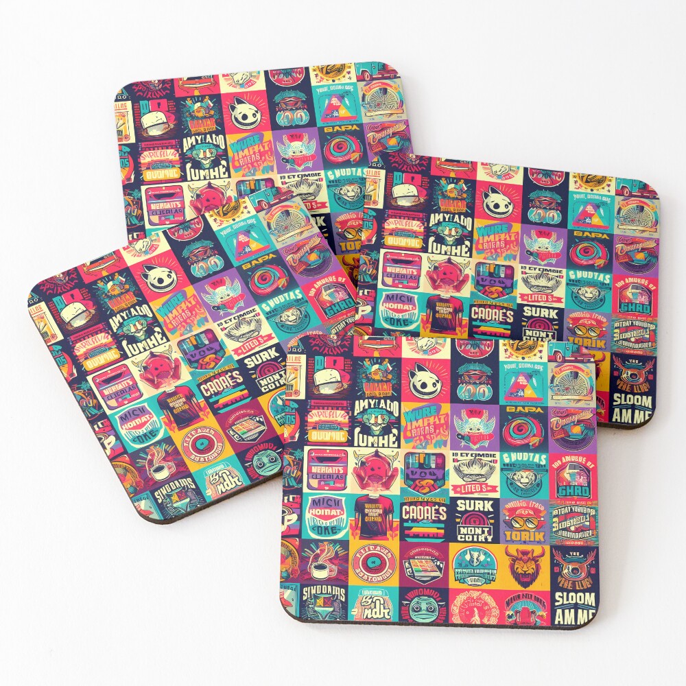 Item preview, Coasters (Set of 4) designed and sold by TaevasDesign.