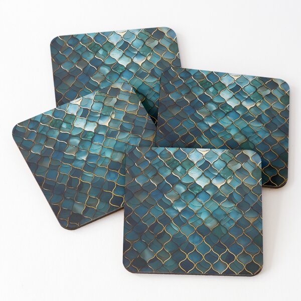 Item preview, Teal Mosaic Elegance designed and sold by meggydesigns.