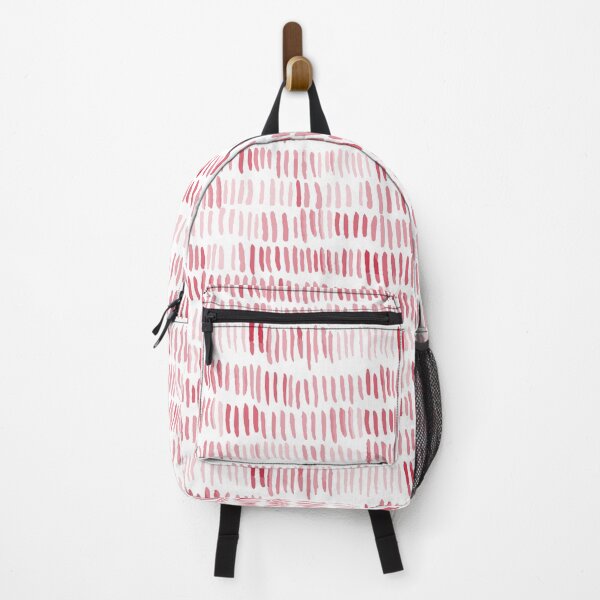 Item preview, coral red watercolour dash designed and sold by FrancesPoff.