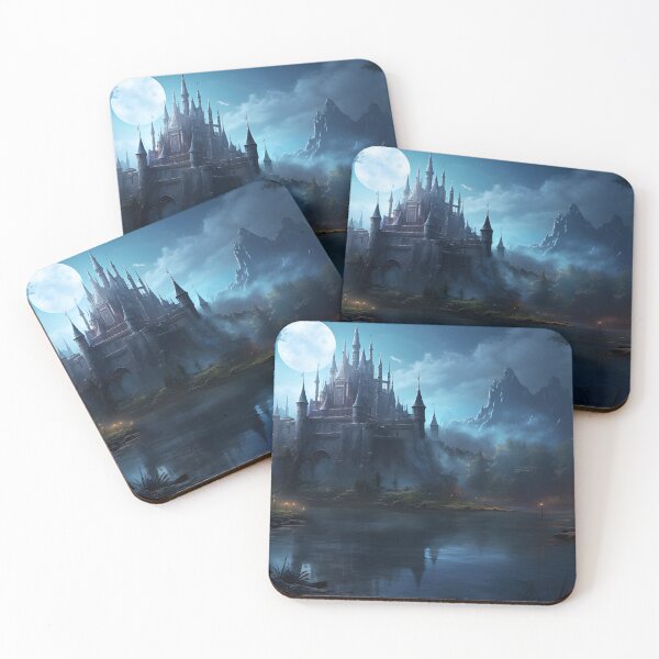 Item preview, Haunted Castle Wallpaper designed and sold by Witchanun Komutthong.