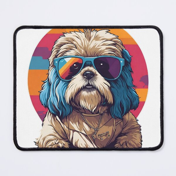 Item preview, Dog wearing sunglasses in a Beach vibe designed and sold by SothaStore.