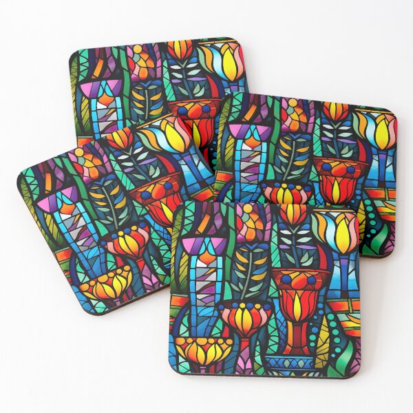 Item preview, Modern design that is reminiscent of windows made of colorful glass panes designed and sold by Pflugart.