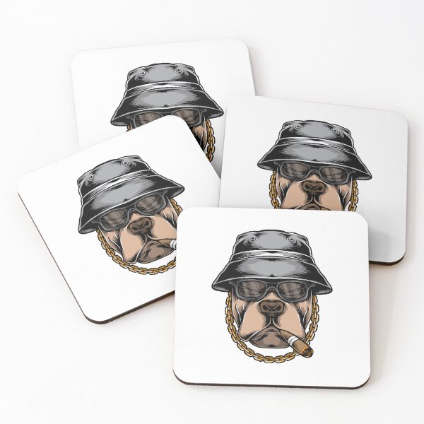 Item preview, Bulldog hat smoking, bulldog smoking, cool bulldog smoking designed and sold by GreyStanzione1.