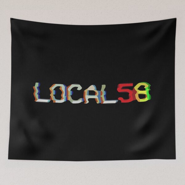 Item preview, Local 58 Logo VHS Style designed and sold by inb4.
