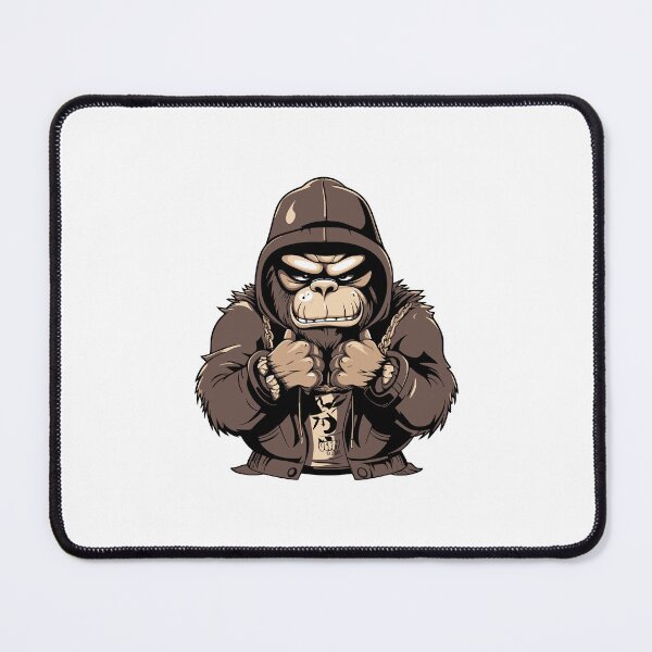 Item preview, gorilla jacket hoddie, cool gorilla, gorilla street style designed and sold by GreyStanzione1.