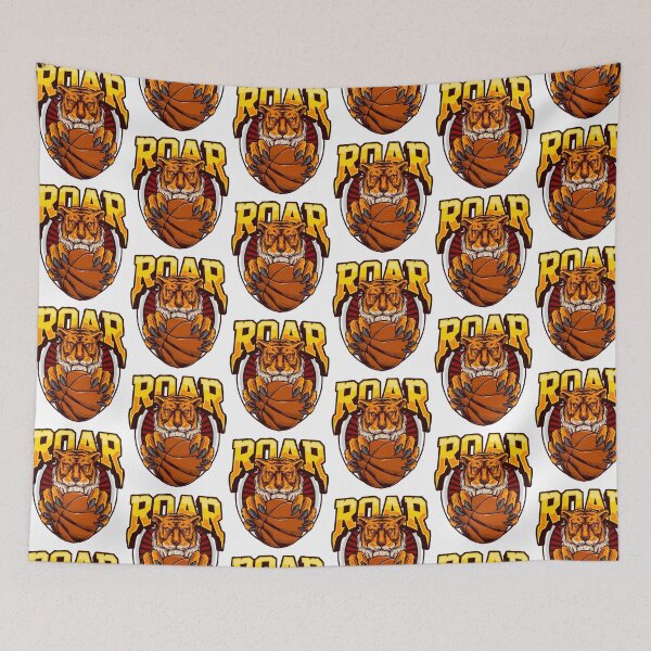 Item preview, Roar tiger, roar tiger basketball, tiger basket ball designed and sold by GreyStanzione1.