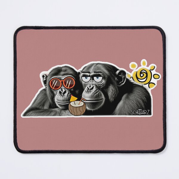 Item preview, “Go on holiday as strong as monkeys – fun guaranteed!” designed and sold by TheBear25.