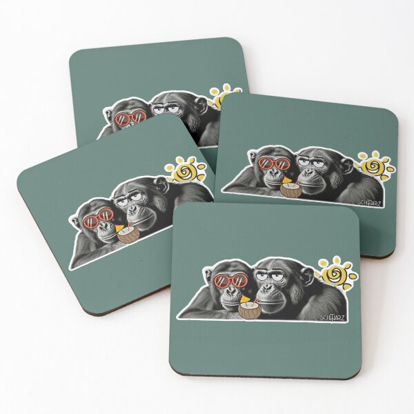 Item preview, “Go on holiday as strong as monkeys – fun guaranteed!” designed and sold by TheBear25.
