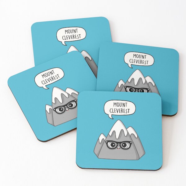 Item preview, Mount Cleverest - Mt Everest Pun designed and sold by LEFDDesigns.