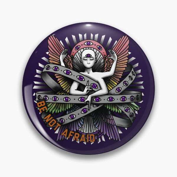 Item preview, Be Not Afraid Rainbow designed and sold by Art by Veya.