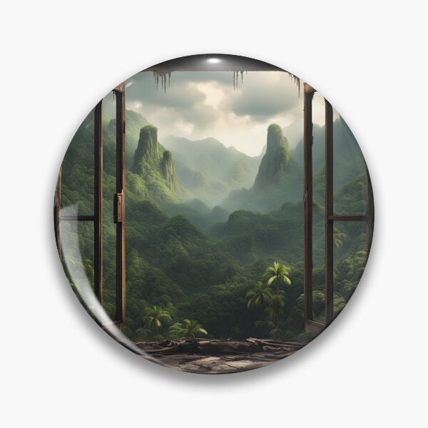 Item preview, Bringing the Rainforest and Mountains into the Home Digital Art designed and sold by Ameiva-Apparel.