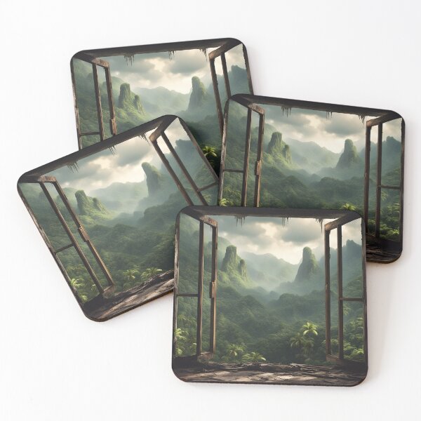 Item preview, Bringing the Rainforest and Mountains into the Home Digital Art designed and sold by Ameiva-Apparel.