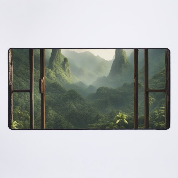 Item preview, Bringing the Rainforest and Mountains into the Home Digital Art designed and sold by Ameiva-Apparel.