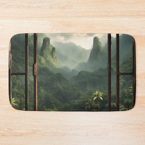 Item preview, Bringing the Rainforest and Mountains into the Home Digital Art designed and sold by Ameiva-Apparel.