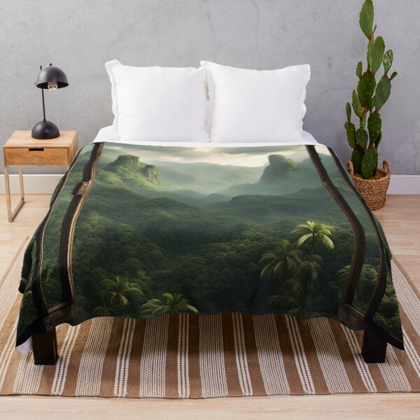Item preview, Bringing the Rainforest and Mountains into the Home Digital Art designed and sold by Ameiva-Apparel.