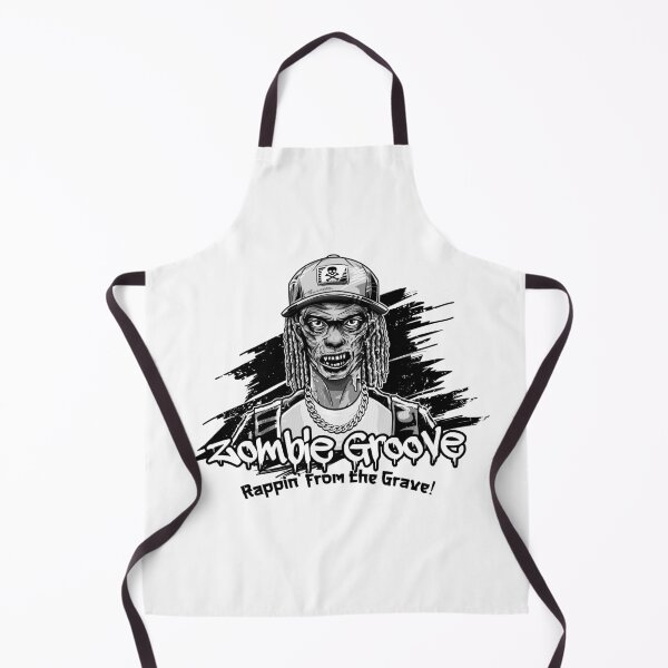 Item preview, Zombie Groove Rapping From The Grave Sketch designed and sold by zombiehiphop.
