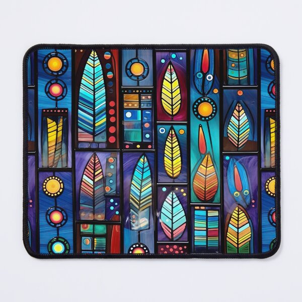 Item preview, Modern design that is reminiscent of windows made of colorful glass panes designed and sold by Pflugart.