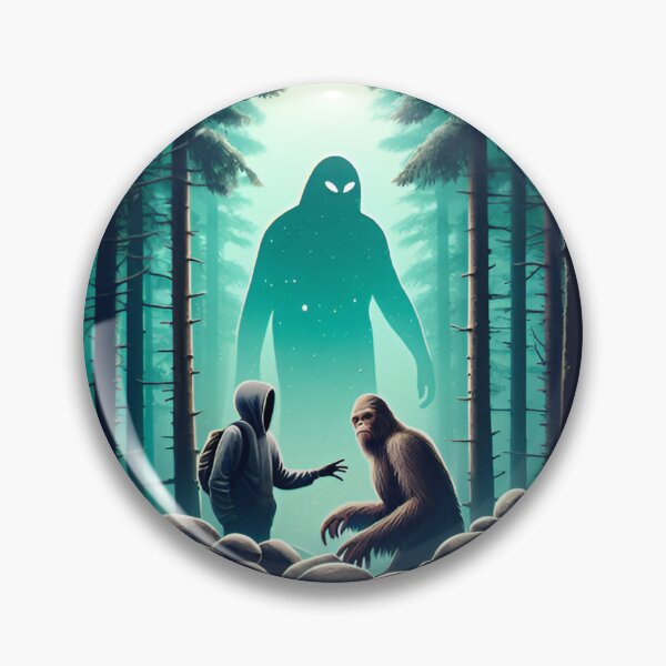 Artikelvorschau, Bigfoot und Alien-Verschwörung entworfen und verkauft von IM Hunter.