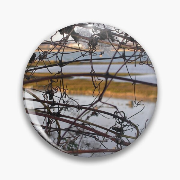 Item preview, A Tangle Of Wild Clematis - Hayling Old Oyster Beds designed and sold by lezvee.