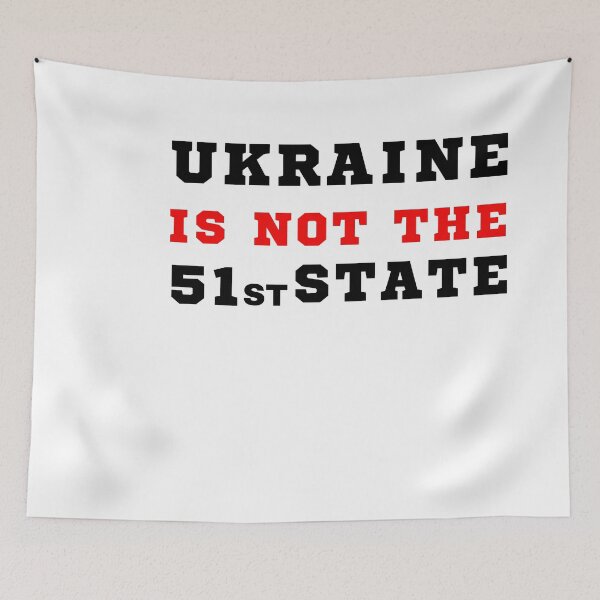 Item preview, ukraine is not the 51st STATE  designed and sold by ANNINOART ⭐⭐⭐⭐⭐.