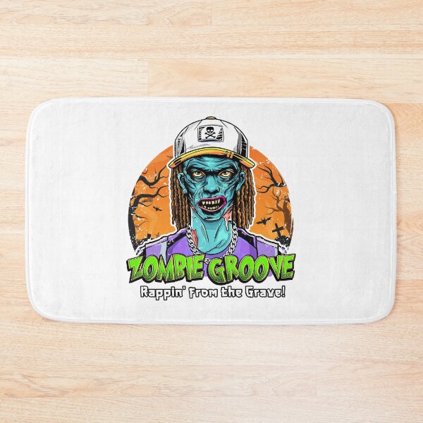 Item preview, Zombie Groove Rapping From The Grave Sketch designed and sold by zombiehiphop.