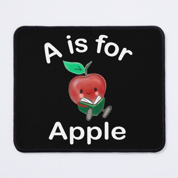 Item preview, A is for Apple - Toddler Kindergarten Preschool Teacher designed and sold by farhanhafeez.