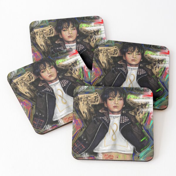 Item preview, Jungkook_Golden punk  designed and sold by MarmarArts.