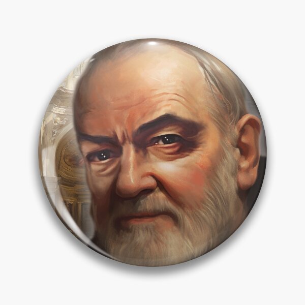Item preview, Painting Padre Pio Puglia San Giovanni Rotondo designed and sold by Mickeymouse2023.