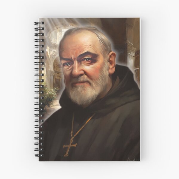 Item preview, Painting Padre Pio Puglia San Giovanni Rotondo designed and sold by Mickeymouse2023.