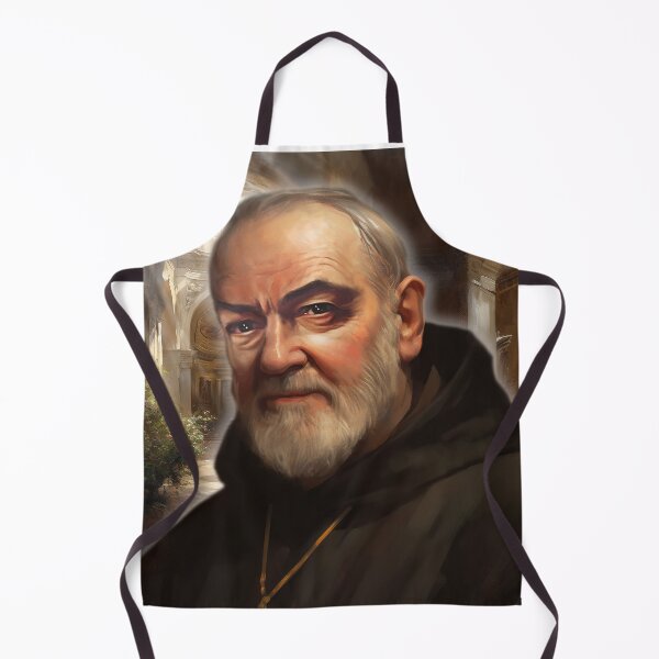 Item preview, Painting Padre Pio Puglia San Giovanni Rotondo designed and sold by Mickeymouse2023.